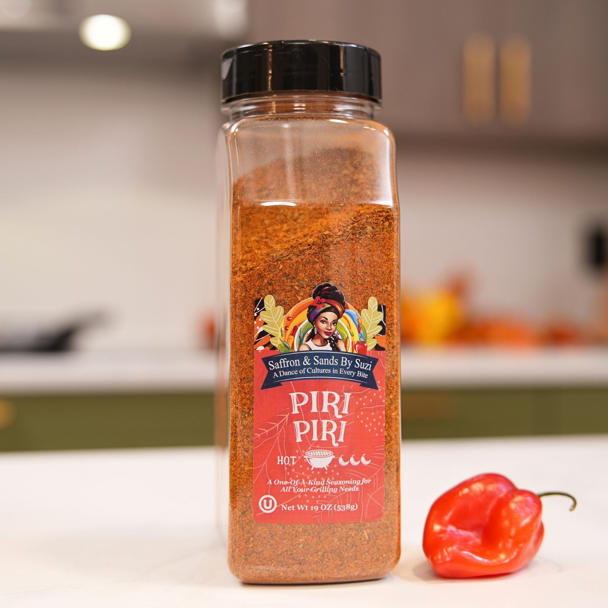 Piri Piri Grilling Dry Spice Blend - Large