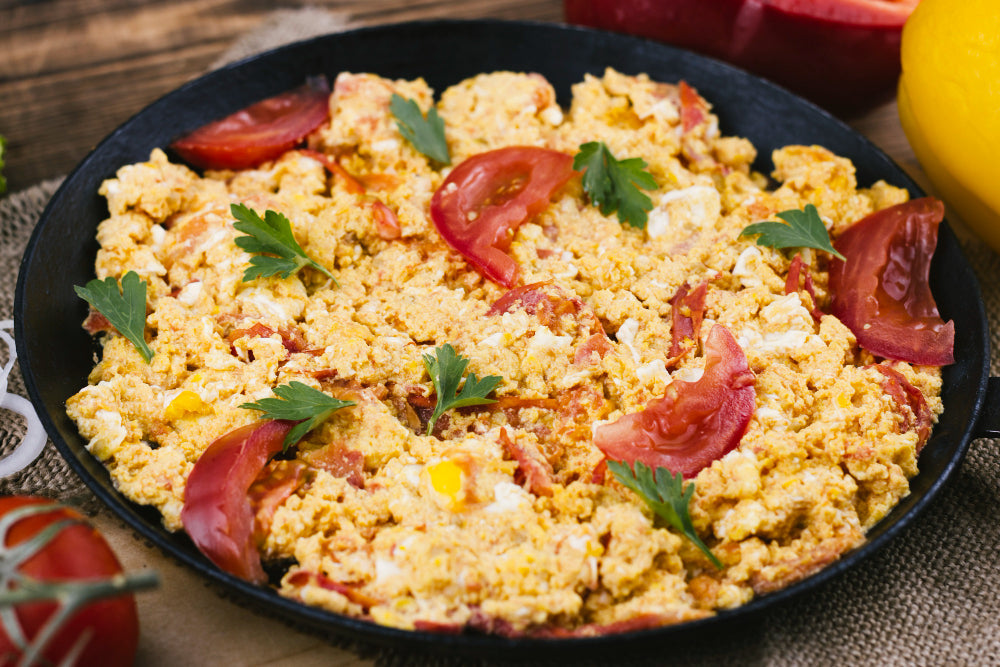 Piri Piri-Spiced Breakfast Scramble