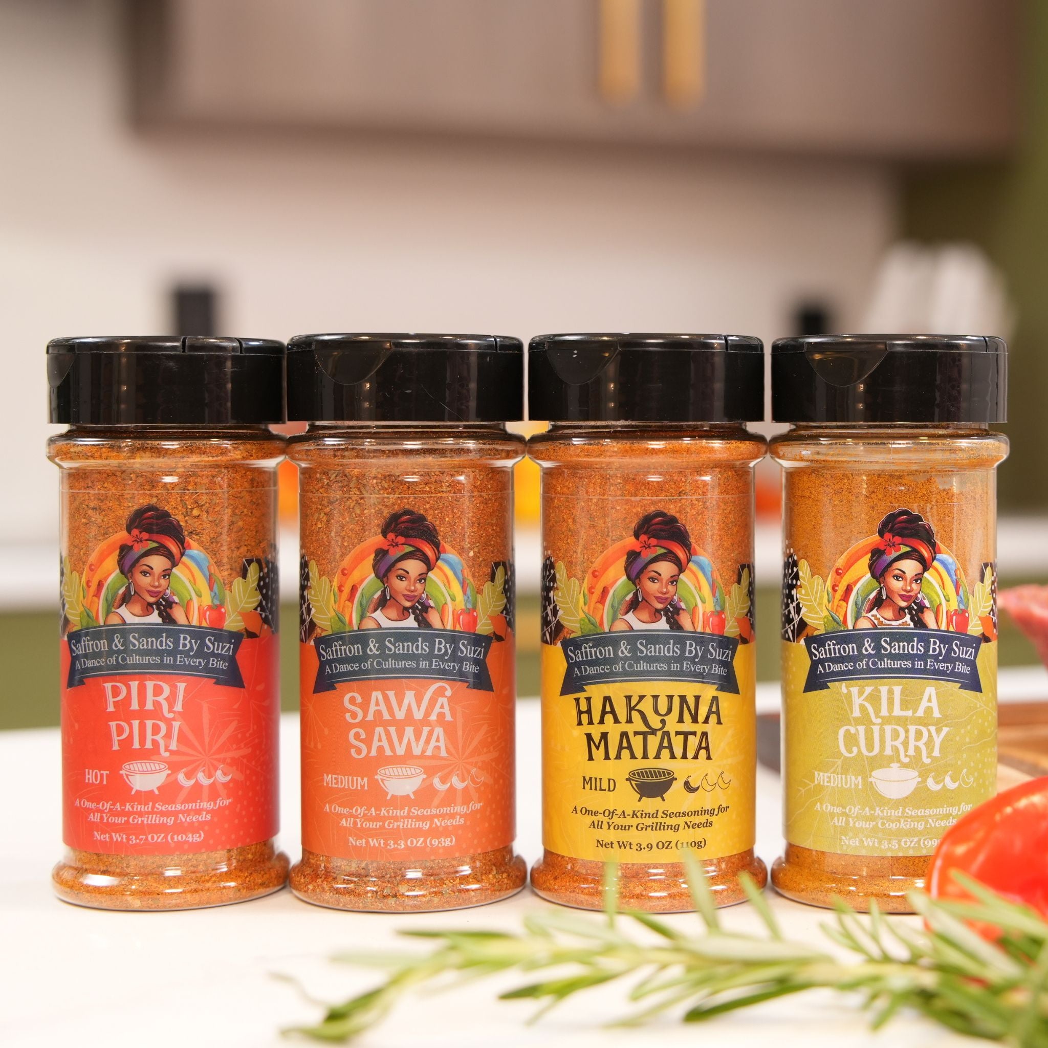 4 Sets Spice Blend Combo - Small